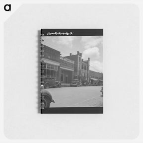 アートメモ帳-Fayetteville Street in Siler City, North Carolina - ドロテア ラング Memo.