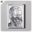 アートパネル-Man Wearing an Eyeshade
 - 国立医学図書館 Canvas.