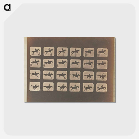 アートポストカード-Leaping
 - エドワード マイブリッジ Postcard.