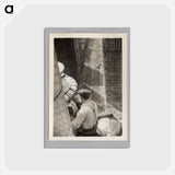 アートポストカード-Worker on Skyscraper
 - セントルイス美術館 Postcard.