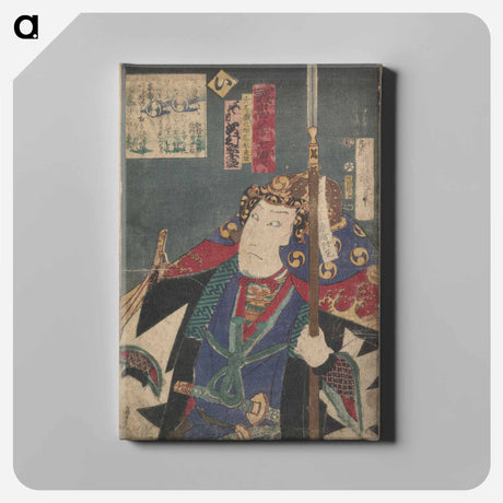 アートパネル-Kabuki Actors in the Role of the Forty-Seven Ronin
 - 歌川 国貞 Canvas.