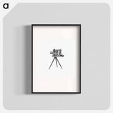 アートポスター-Victorian Film Slide Camera Engraving
 - 大英図書館 Poster.