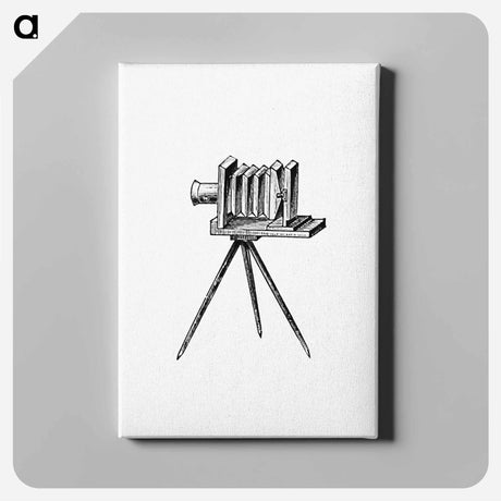 アートパネル-Victorian Film Slide Camera Engraving
 - 大英図書館 Canvas.