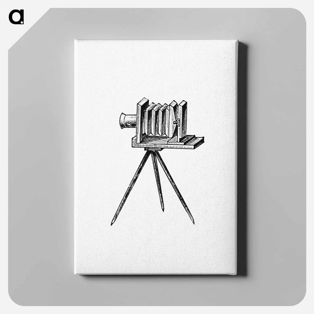 アートパネル-Victorian Film Slide Camera Engraving
 - 大英図書館 Canvas.