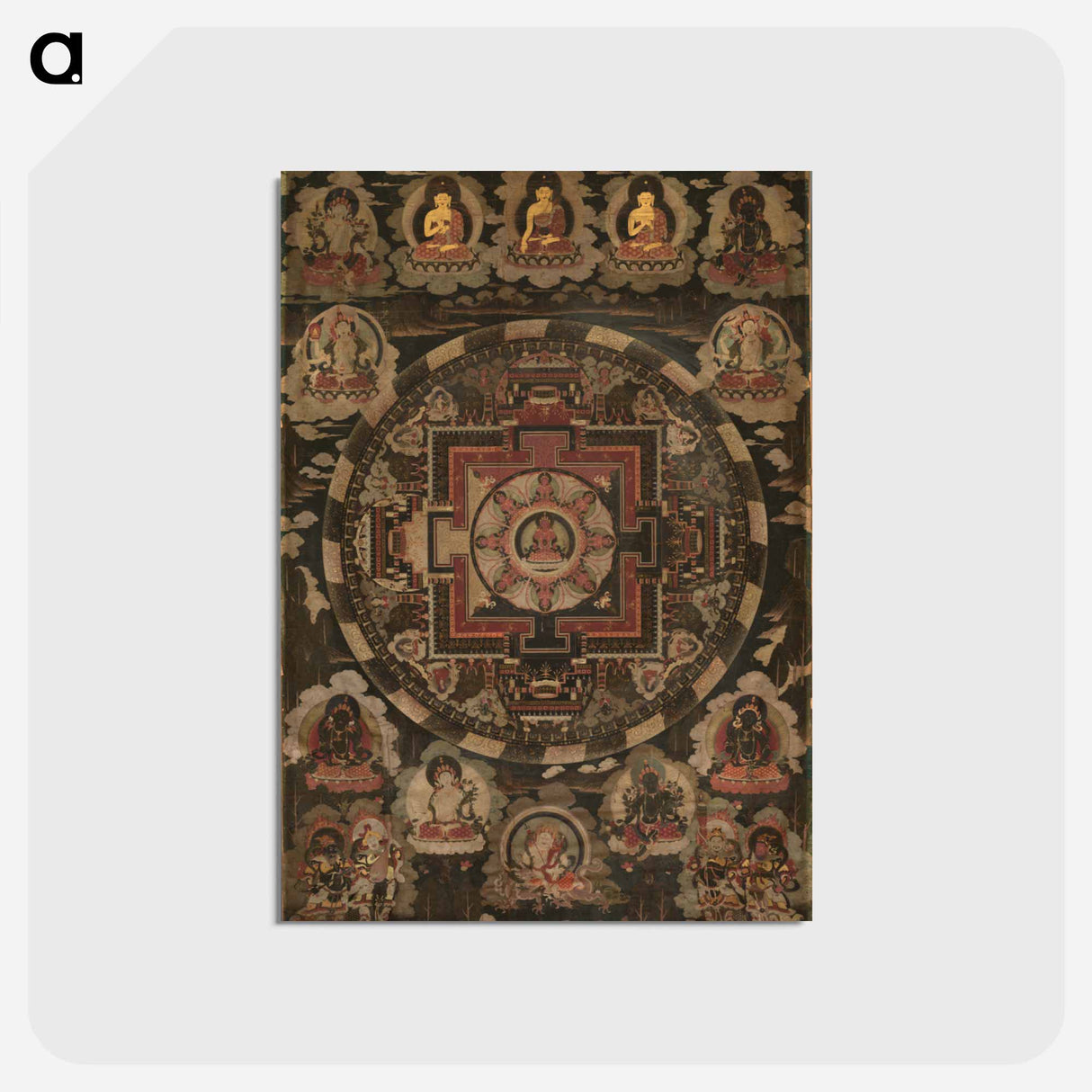 アートポストカード-Mandala
 - クリーブランド美術館 Postcard.