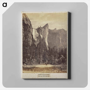 アートパネル-Yo-Sem-i-te Valley, California
 - エドワード マイブリッジ Canvas.