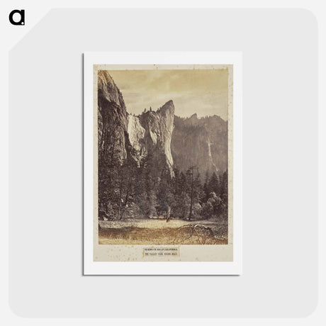 アートポストカード-Yo-Sem-i-te Valley, California
 - エドワード マイブリッジ Postcard.