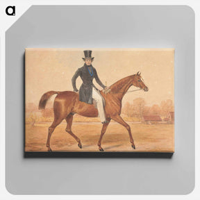 アートパネル-H. Grant on Horseback
 - イェール大学アートギャラリー Canvas.