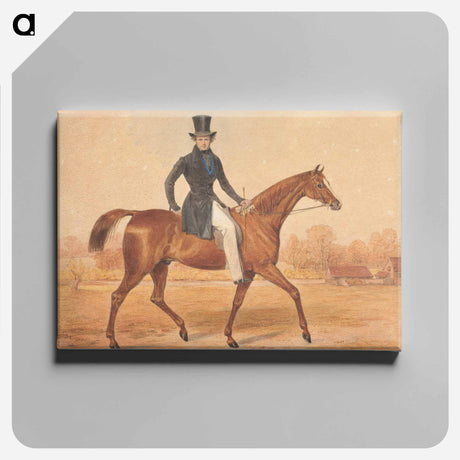 アートパネル-H. Grant on Horseback
 - イェール大学アートギャラリー Canvas.