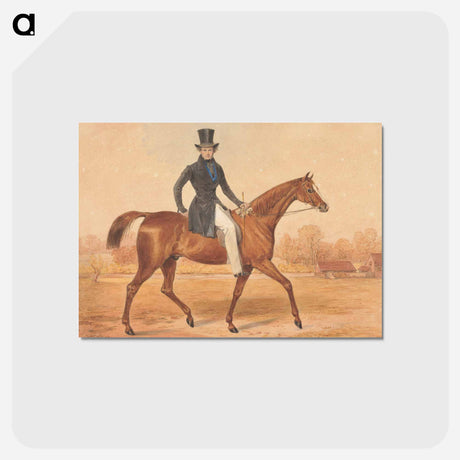 アートポストカード-H. Grant on Horseback
 - イェール大学アートギャラリー Postcard.