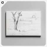 (unknown) part of a sketchbook - アルバート エーデルフェルト Canvas.