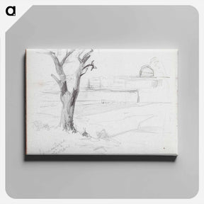 アートパネル-(unknown) part of a sketchbook - アルバート エーデルフェルト Canvas.