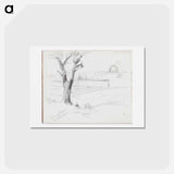 アートポストカード-(unknown) part of a sketchbook - アルバート エーデルフェルト Postcard.