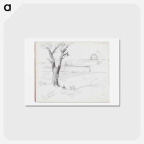アートポストカード-(unknown) part of a sketchbook - アルバート エーデルフェルト Postcard.