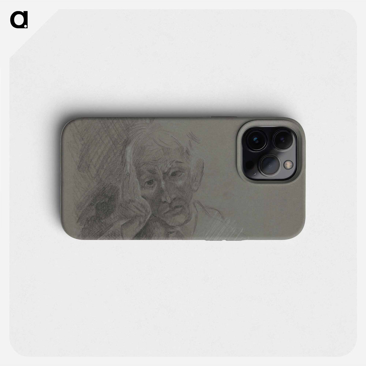 Head of a man - アーノルド ピーター ワイズ クビンチャン Phone Case.