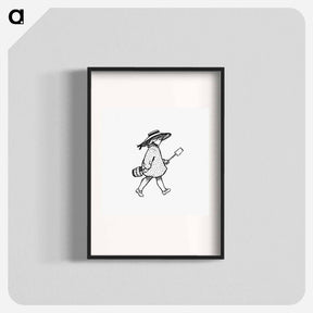 アートポスター-Victorian Girl, after an Engraving from the British Library
 - 大英図書館 Poster.