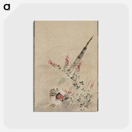 アートポストカード-Pheasant and Grasses
 - クリーブランド美術館 Postcard.