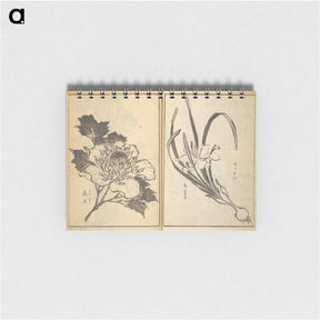アートメモ帳-Old Manji’s Cursive Picture Album - 葛飾 北斎 Memo.