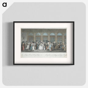 アートポスター-The Palais Royal Gallery’s Walk
 - セントルイス美術館 Poster.
