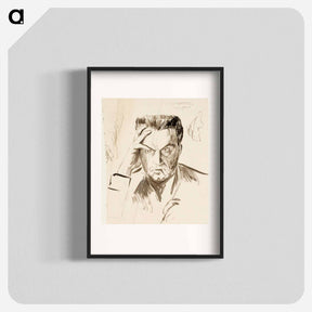 アートポスター-Self-portrait - アルバート エーデルフェルト Poster.