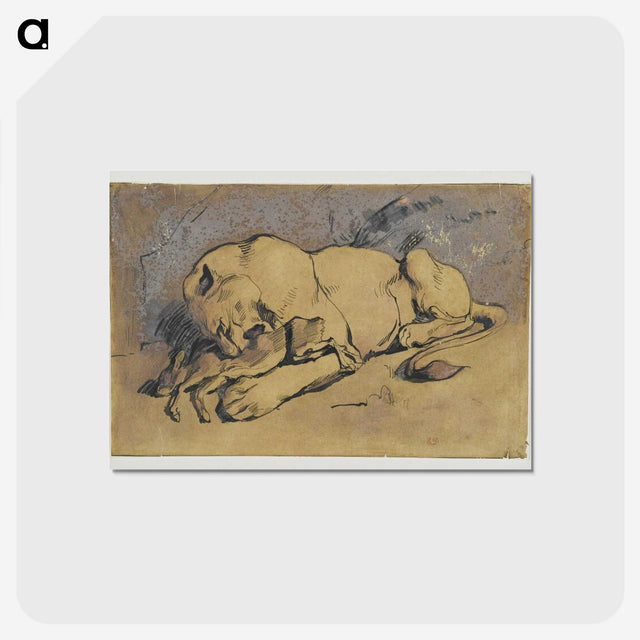 4-8_Eugene-Delacroix_postcard