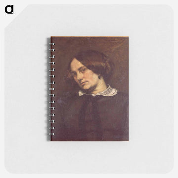 Portrait of Zélie Courbet - ギュスターヴ クールベ Memo.