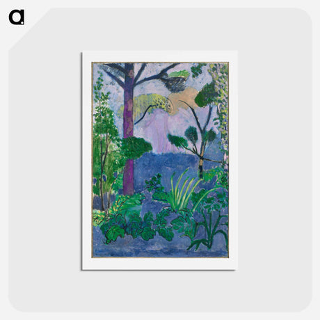 アートポストカード-Acanthus (Moroccan Landscape) - アンリ マティス Postcard.
