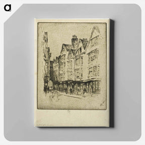 アートパネル-Last of Old London, Cloth Fair
 - ジョセフ ペネル Canvas.