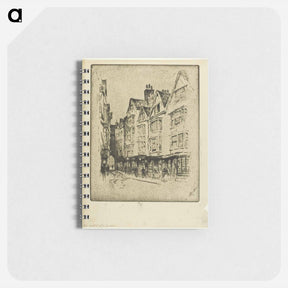 アートメモ帳-Last of Old London, Cloth Fair
 - ジョセフ ペネル Memo.