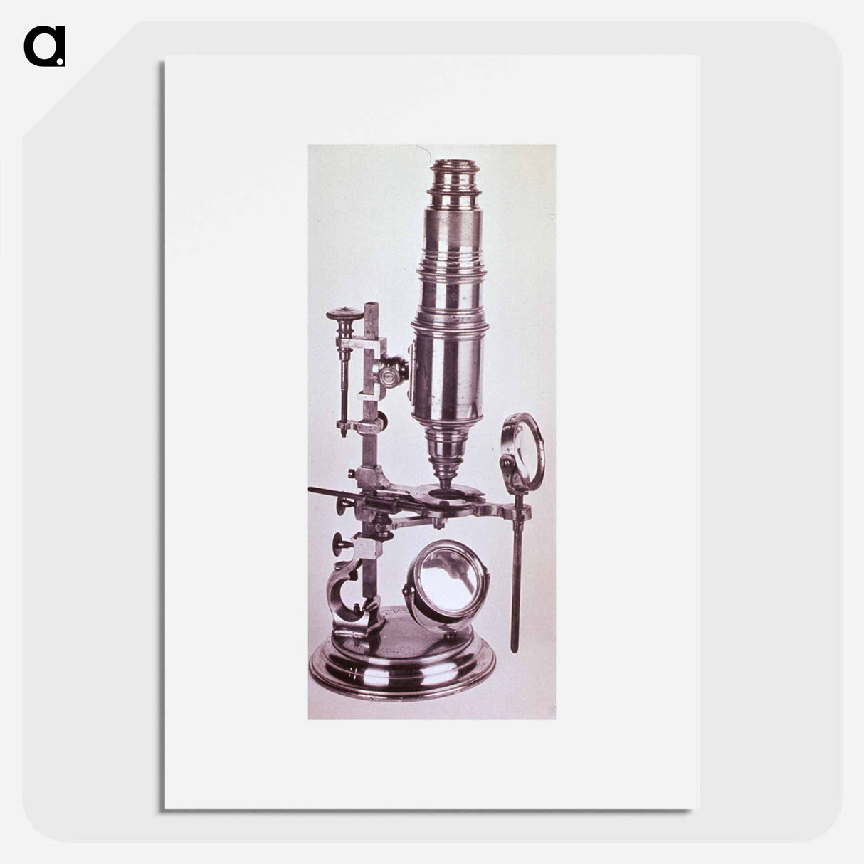 アートポスター-Early Microscope
 - 国立医学図書館 Poster.