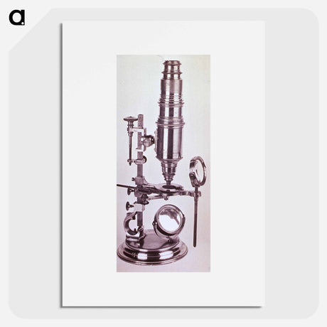 アートポスター-Early Microscope
 - 国立医学図書館 Poster.