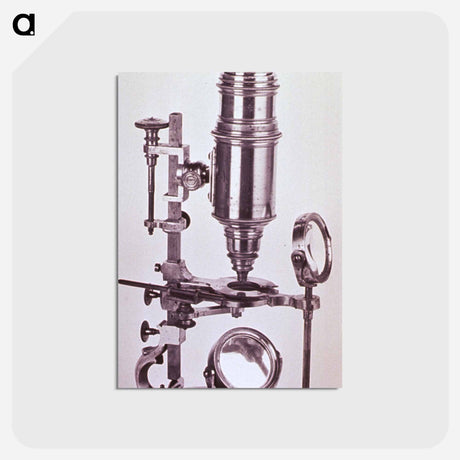 アートポストカード-Early Microscope
 - 国立医学図書館 Postcard.