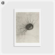 アートポストカード-Spider - オディロン ルドン Postcard.