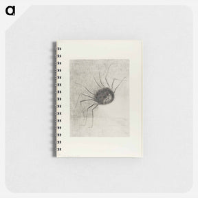 アートメモ帳-Spider - オディロン ルドン Memo.