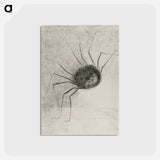 アートポストカード-Spider - オディロン ルドン Postcard.