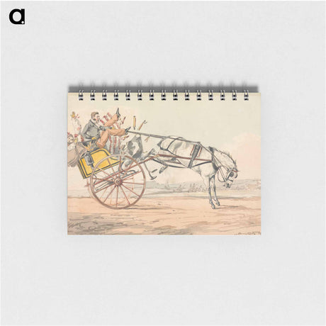 アートメモ帳-Sporting Discoveries, or the Miseries of Driving.." You Discover that the Reins are Under His Tail
 - イェール大学アートギャラリー Memo.