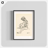 Male figure - アーノルド ピーター ワイズ クビンチャン Poster.