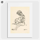 Male figure - アーノルド ピーター ワイズ クビンチャン Poster.