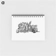 アートメモ帳-Rose Engraving
 - 大英図書館 Memo.