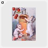 アートポストカード-Ayer's Cherry Pectoral: Cures Colds, Coughs & All Diseases of the Throat and Lungs
 - 国立医学図書館 Postcard.