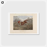 アートポストカード-Fox Hunting: Fores's Hunting Casualties - Dispatched to Head Quarters
 - イェール大学アートギャラリー Postcard.