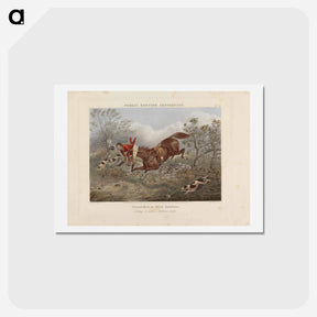 アートポストカード-Fox Hunting: Fores's Hunting Casualties - Dispatched to Head Quarters
 - イェール大学アートギャラリー Postcard.