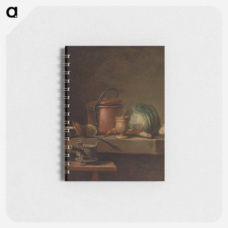 アートメモ帳-Still Life with Copper Pot, Cabbage, Pestle, and Stove
 - バーンズ・コレクション Memo.