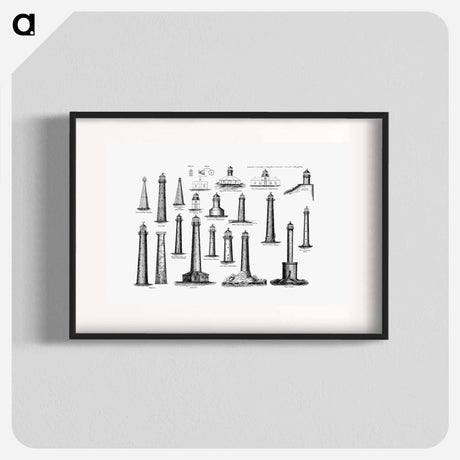 アートポスター-Lighthouse Collection
 - 大英図書館 Poster.