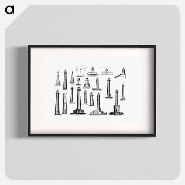 アートポスター-Lighthouse Collection
 - 大英図書館 Poster.