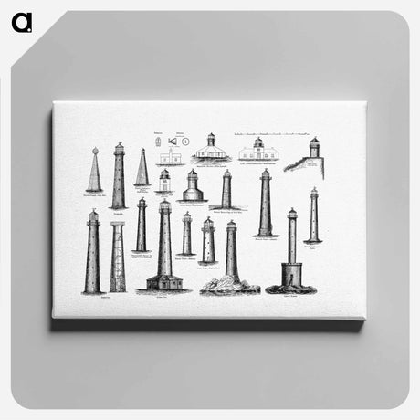 アートパネル-Lighthouse Collection
 - 大英図書館 Canvas.