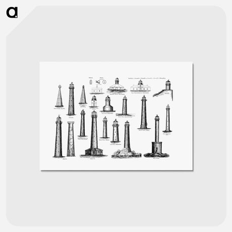 アートポストカード-Lighthouse Collection
 - 大英図書館 Postcard.