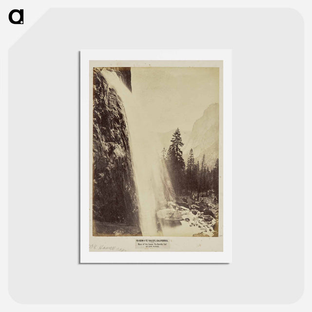 アートポストカード-Yo-Sem-i-te Valley, California
 - エドワード マイブリッジ Postcard.