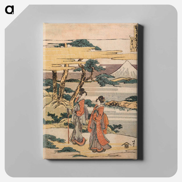 アートパネル-Kohtaus tarinasta kanadehon chushingura (uskolliset vasallit) - 葛飾 北斎 Canvas.