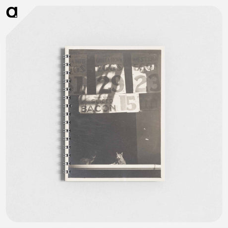 アートメモ帳-Store Sign Above Two Cats
 - セントルイス美術館 Memo.